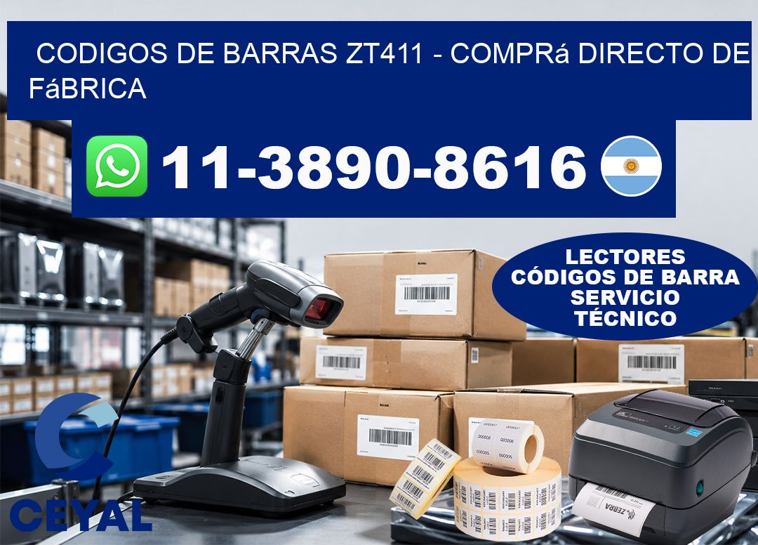 codigos de barras zt411 – Comprá directo de fábrica