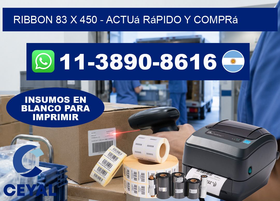 ribbon 83 x 450 - Actuá rápido y comprá
