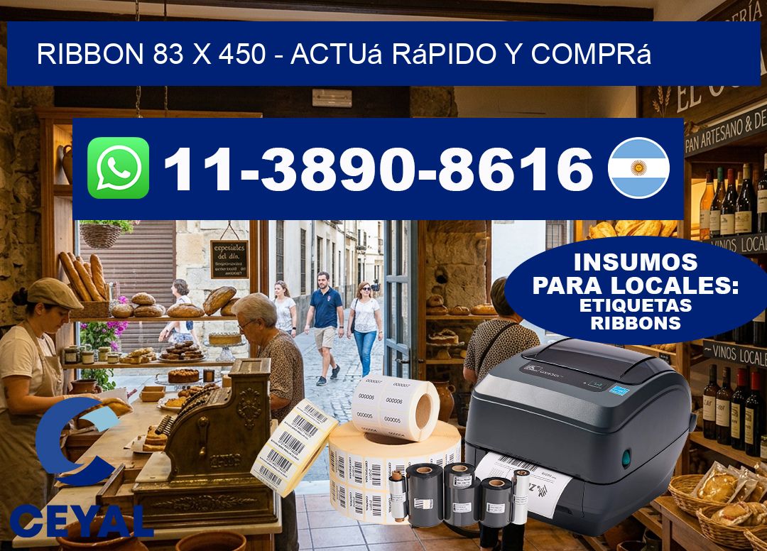 ribbon 83 x 450 - Actuá rápido y comprá