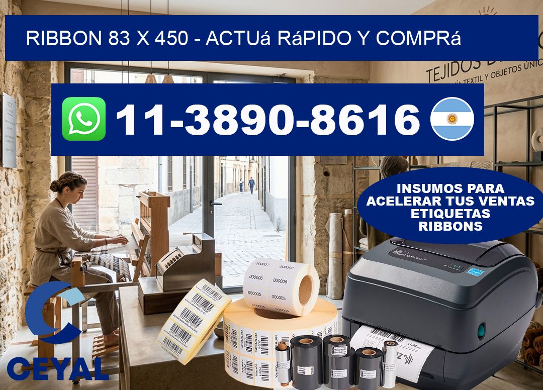 ribbon 83 x 450 – Actuá rápido y comprá