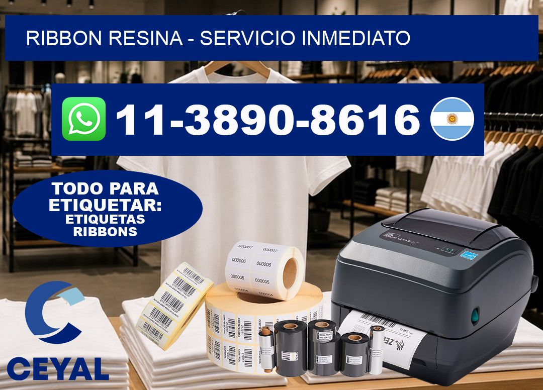 ribbon resina - Servicio inmediato