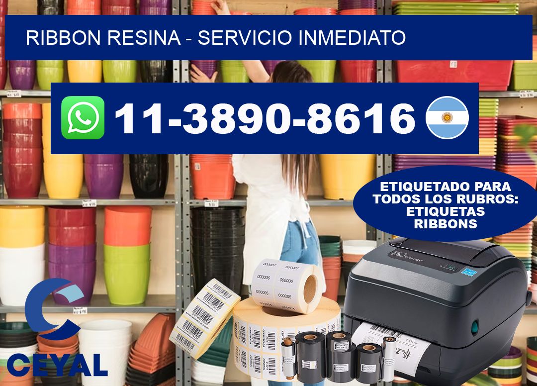 ribbon resina – Servicio inmediato