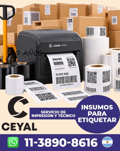 COMPRAR ROLLOS PARA ZEBRA - Pedí tu formato