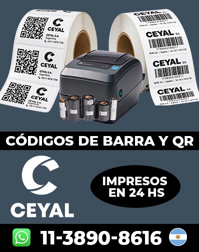 Códigos de barras Impresos - Comprá sin esperar respuestas