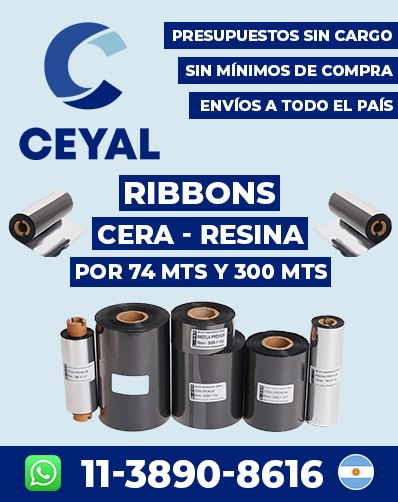 ETIQUETA Y RIBBON - Comprá con producción express