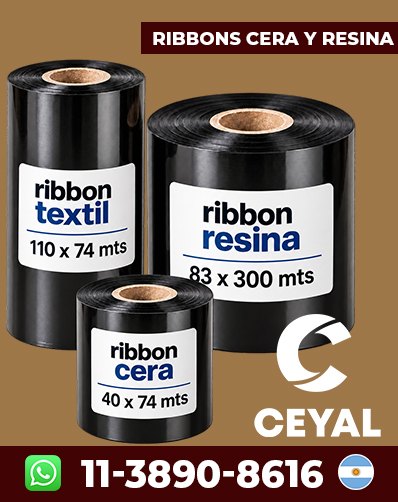 etiquetas ribbon cera - Tu solución hoy